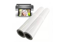 China RC Glossy Photo Paper Rolls Pigment Printing Inkjet Photo Paper Roll supplier