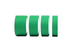 China High Sticky Spray Paint Fresh Green Crepe Paper Tape supplier