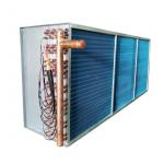Copper Tube Copper Fin Type Heat Exchanger for Central Air Conditioner for sale