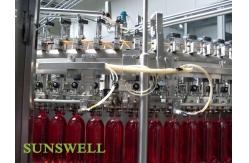 China Monoblock Carbonated Filling Machine Energy Drinks Kvass Rinsing Filling Capping supplier