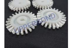China White Plastic Nylon Short Brush For Cigarette Making Machines supplier