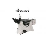 Metallurgical Microscope System With 6V/30W Halogen Lamp Adjustable Brightness for sale