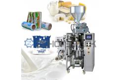 China 50pcs / Min Milk Packing Machine Bag Liquid Vertical Packaging Equipment supplier