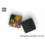 Flip Effect 3D Lenticular Coasters Customized Placemats Waterproof For GIft