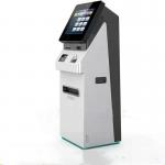 17inch Hospital Self Service Check In Kiosk Ticketing System With Cash Deposit for sale
