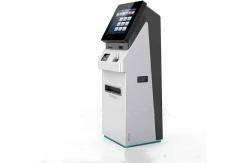 China 17inch Hospital Self Service Check In Kiosk Ticketing System With Cash Deposit supplier