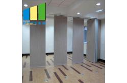 China Melamine Foldable Soundproof Sliding Movable Partition Wall Under A Suspended Ceiling supplier