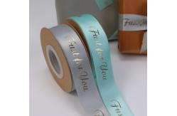 China Printing Bouquet Flower Polyester Grosgrain Ribbon Cake Handmade DIY Satin Ribbon supplier