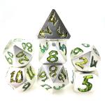 Moistureproof Hand Polished For Hammer And Yahtzee Wear Resistant Tiny D20 Dice for sale