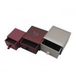 Gift Jewelry Box Packaging With Drawers Logo High End Sliding Square Shape for sale