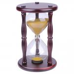 2 hour 5 30 minut wooden desktop hourglass timer  pendulum home office desktop set decorative sand timer hourglass for sale