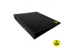 China A4 40mm Thick Black ESD File Folder With 2 Side Holes supplier