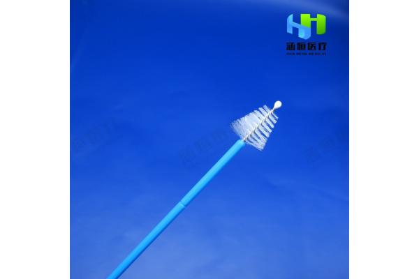 GMP Plastic Handle Disposable Cytology Brush Custom Color