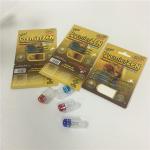 Recyclable Blister Paper Cards Hardest Times Male Enhancement Sexual Pill Capsule Box for sale