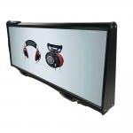 CE ROHS FCC Taxi Roof LED Display Full Color Advertising Panel for sale
