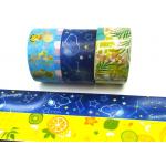 10m Gift Packing Cute Pattern Custom Foil Washi Tape for sale