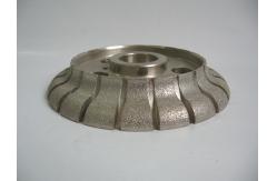 China Diamond Cutting Round Edge Polishing Wheels For Marble supplier