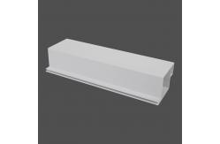 China                    Customized Size PVC Decorative White Panel Strip              supplier