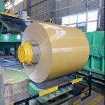 0.7*1300mm 3003 Series Prepainted Aluminum Coil For Custom Thickness And GB/T3830-2006 Standard Color Coated Aluminum Sheet for sale