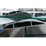 Exterior Aluminum Blinds / Industrial Fan Blade Extrusion Profiles ISO Certificate for sale