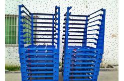 China Warehouse Cold Rolling Steel Portable Stacking Racks For Flexible Material Handling supplier
