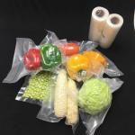 Airtight Meat In Vacuum Packaging Bag PE Transparent Side Gusseted for sale