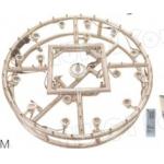 Round Style Indoor 1m Small Musical Fountain Project for sale