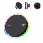 Blower Design Car Wireless Charger With Crystal Texture And Unique Frosted Lens For Dreamy Effect And Strong Visual Impact for sale