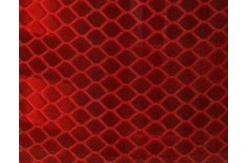 China Red White DOT C2 Metalized Prismatic Reflective Tape For Vehicles supplier