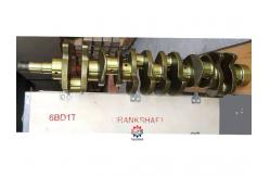 China Excavator Engine Parts Crankshaft EX200-1 6BD1 6BD1T 112310-4070 supplier