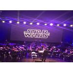 7500 Nits Smd 3535 P10 LED Rental Screen 10000 Dots/Square Meter Pixel Density for sale