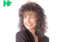 China Synthetic Fiber Curly Wigs Elegant And Generous Synthetic Wigs For Party supplier