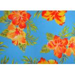 133 X 72 Patterned Polyester Twill Fabric With ECO - Freindly Material