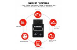 China KONNWEI cheaper price model KW912 ELM327 wireless bluetooth 12V car OBD2 EOBD supplier