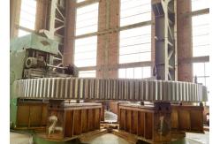 China Custom 10-45mm Module Large Girth Gear pinion Ring For Grinding Mill supplier