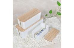 China Detachable PS6 ABS Cable Management Box Tidy Cable Box supplier