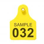 Waterproof Tags UHF Animal RFID Ear Tag with TPU Material For Livestock Monitoring System for sale