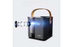 China Smart Mini Android 9 DLP LED Projector 6000 LUMENS With Battery supplier