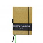 Back Pocket Custom Journal Notebook A5 Pu Cover Ruled Hardcover For Writing Week Plan for sale