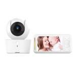 H62 5 Inch 720P Baby Monitor Pan Tilt Zoom 3000mah Home Dog Cameras for sale