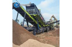 China Construction Concrete Waste Recycling Line Crusher Semi Automatic supplier