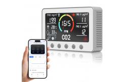 China 12V WiFi IAQ Monitor Meter Air Quality Monitoring Devices 1PPB TVOC supplier