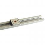 Aluminum Double Axis Roller Linear Guide Customized Linear Roller Guideways High Precision