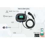 Wallbox GBT 3.7KW 7KW Electric Vehicle Charger 32A Three Phase 22KW for sale