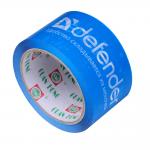 Blue Printed Packaging Tape Water Activated Durable Viscosity 48mic for sale