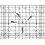 Sineimage YE0112 Grid Registration Camera Test Chart Equiped With Light Box for sale