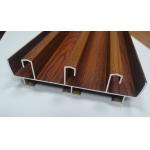 Wooden Grain Aluminium Sliding Window And Door Profile With Three Tracks for sale