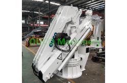 China 10m CCS Folding Boom 1t Compact Pedestal Jib Crane supplier