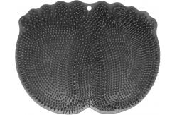 China Waterproof Silicone Shower Mat Foot Scrubber Reusable Harmless supplier