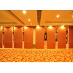 Conference Room Folding Partition Wall , Aluminium Folding Sliding Doors Hotel Room Divider for sale